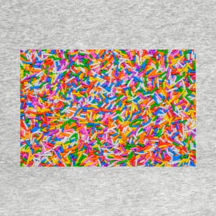 Colorful Candy Sprinkles Photograph T-Shirt